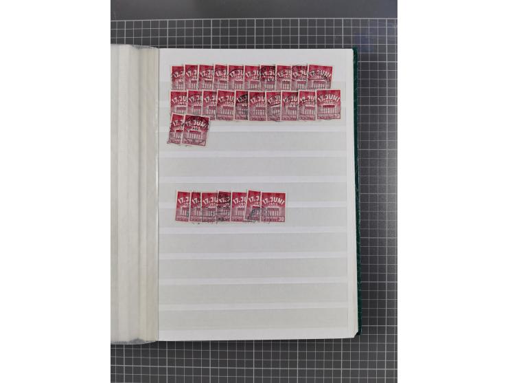 1949/53, gestempelte Lagerpartie ex Mi.-Nr. 61-111 (ohne 68-71 und 106-109, meist schöne Stempelqualität, teils größere Stück