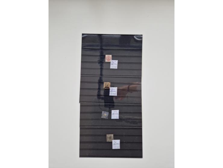 1860/2002 (ca.) interessanter Steckkarten- und Tütenposten mit Schwerpunkt Deutsches Reich ab Weimar mit besseren und kpl. Au