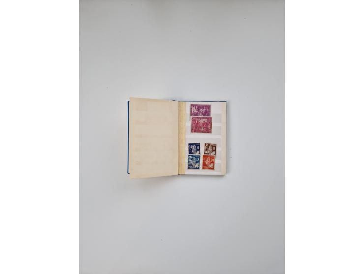 1860/2002 (ca.) interessanter Steckkarten- und Tütenposten mit Schwerpunkt Deutsches Reich ab Weimar mit besseren und kpl. Au