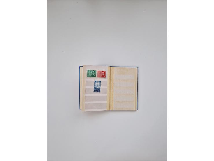 1860/2002 (ca.) interessanter Steckkarten- und Tütenposten mit Schwerpunkt Deutsches Reich ab Weimar mit besseren und kpl. Au