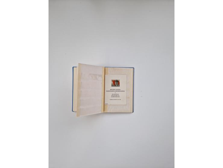 1860/2002 (ca.) interessanter Steckkarten- und Tütenposten mit Schwerpunkt Deutsches Reich ab Weimar mit besseren und kpl. Au