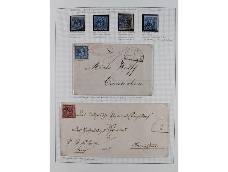 1849/1920, gestempelte Sammlung mit vielen signierten Werten, dabei u.a. Mi.1Ia (Stempel nicht prüfbar, Befund Brettl), 1IIa 