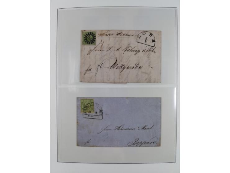 1849/1920, gestempelte Sammlung mit vielen signierten Werten, dabei u.a. Mi.1Ia (Stempel nicht prüfbar, Befund Brettl), 1IIa 