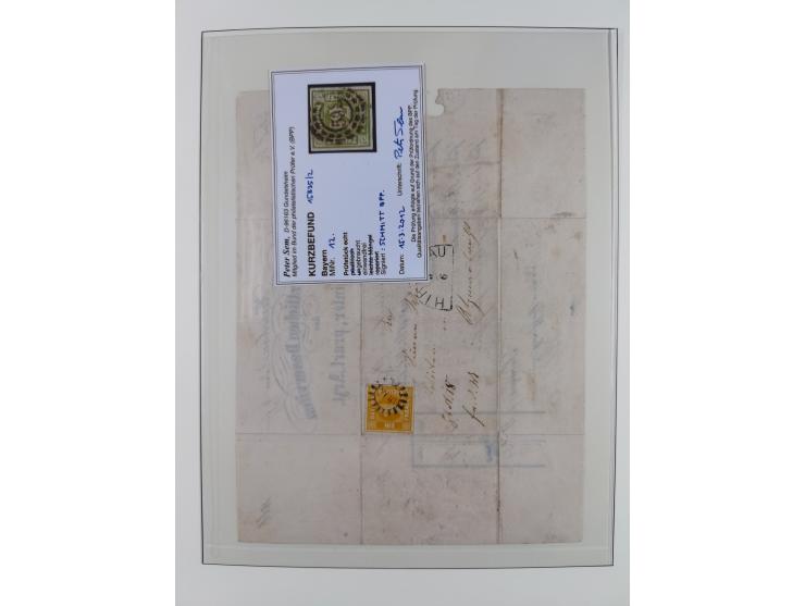 1849/1920, gestempelte Sammlung mit vielen signierten Werten, dabei u.a. Mi.1Ia (Stempel nicht prüfbar, Befund Brettl), 1IIa 