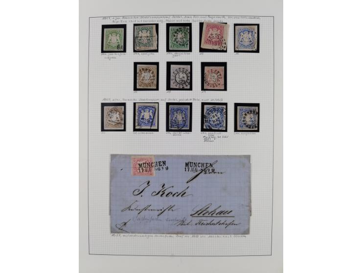1849/1920, gestempelte Sammlung mit vielen signierten Werten, dabei u.a. Mi.1Ia (Stempel nicht prüfbar, Befund Brettl), 1IIa 