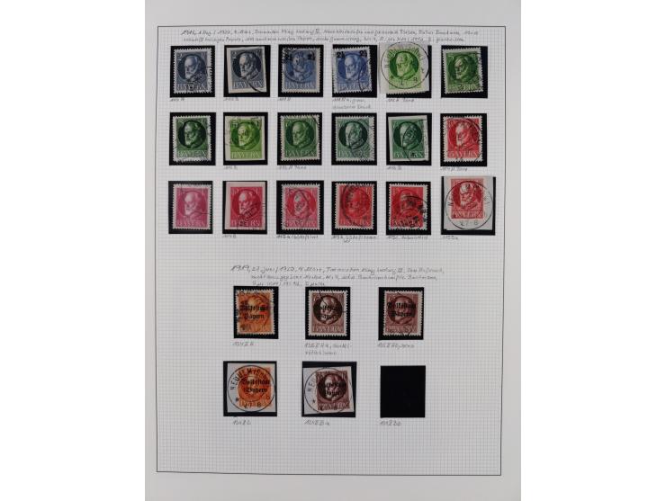 1849/1920, gestempelte Sammlung mit vielen signierten Werten, dabei u.a. Mi.1Ia (Stempel nicht prüfbar, Befund Brettl), 1IIa 
