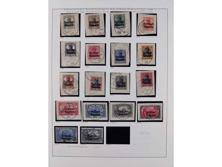 1849/1920, gestempelte Sammlung mit vielen signierten Werten, dabei u.a. Mi.1Ia (Stempel nicht prüfbar, Befund Brettl), 1IIa 
