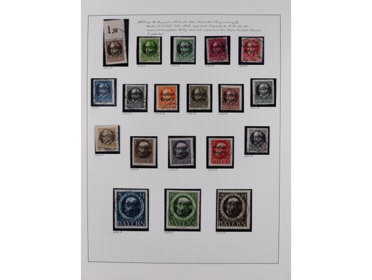 1849/1920, gestempelte Sammlung mit vielen signierten Werten, dabei u.a. Mi.1Ia (Stempel nicht prüfbar, Befund Brettl), 1IIa 