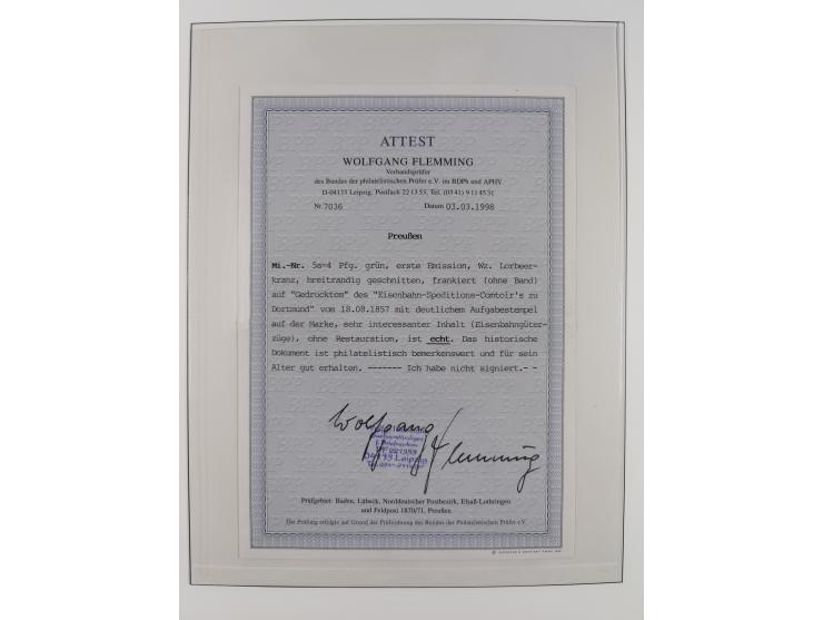 1850/67, gestempelte Sammlung mit 17 Briefen&nbsp;