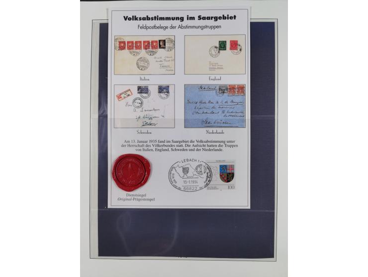 1945/90, ungebrauchte und postfrische Sammlung, oftmals komplett, dabei Bund/Berlin und DDR, DDR mit guten Dienstmarken inkl.