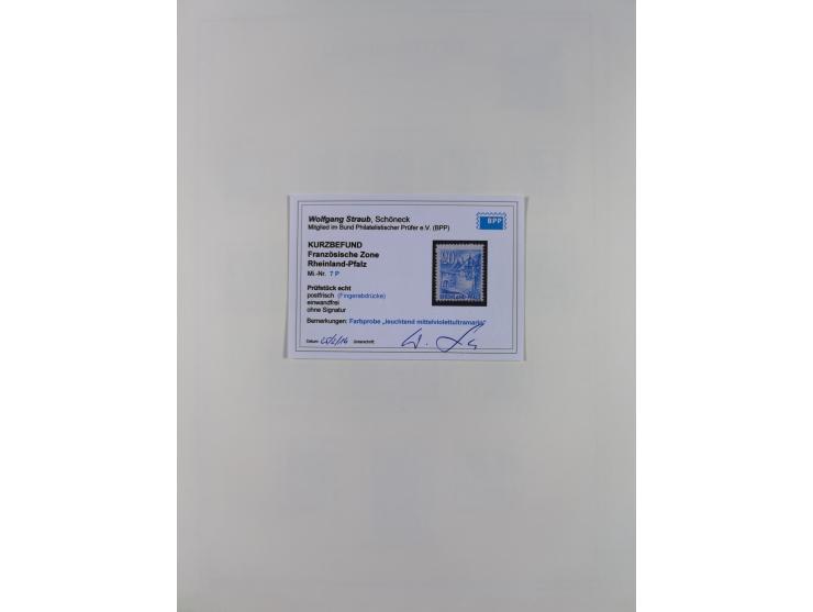 1945/90, ungebrauchte und postfrische Sammlung, oftmals komplett, dabei Bund/Berlin und DDR, DDR mit guten Dienstmarken inkl.