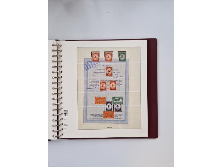 1872/1945, ungebrauchte und postfrische Sammlung, beginnend mit interessantem Teil Brustschilde, danach u.a. Mi.-Nr. 35a unge