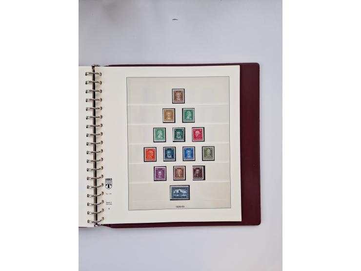 1872/1945, ungebrauchte und postfrische Sammlung, beginnend mit interessantem Teil Brustschilde, danach u.a. Mi.-Nr. 35a unge