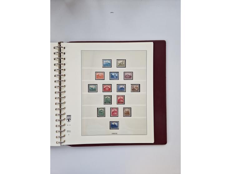 1872/1945, ungebrauchte und postfrische Sammlung, beginnend mit interessantem Teil Brustschilde, danach u.a. Mi.-Nr. 35a unge