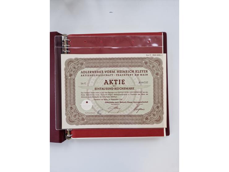 1872/1945, ungebrauchte und postfrische Sammlung, beginnend mit interessantem Teil Brustschilde, danach u.a. Mi.-Nr. 35a unge