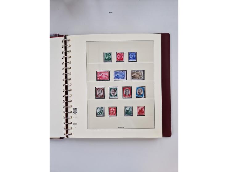 1872/1945, ungebrauchte und postfrische Sammlung, beginnend mit interessantem Teil Brustschilde, danach u.a. Mi.-Nr. 35a unge