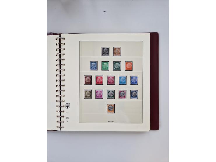 1872/1945, ungebrauchte und postfrische Sammlung, beginnend mit interessantem Teil Brustschilde, danach u.a. Mi.-Nr. 35a unge