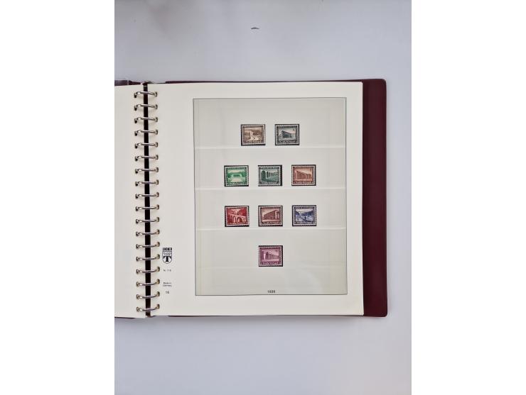 1872/1945, ungebrauchte und postfrische Sammlung, beginnend mit interessantem Teil Brustschilde, danach u.a. Mi.-Nr. 35a unge