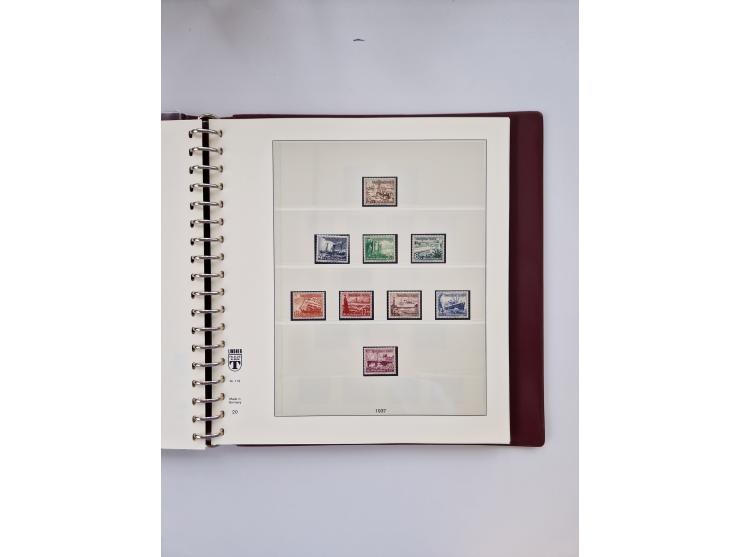 1872/1945, ungebrauchte und postfrische Sammlung, beginnend mit interessantem Teil Brustschilde, danach u.a. Mi.-Nr. 35a unge