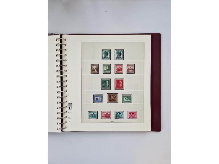 1872/1945, ungebrauchte und postfrische Sammlung, beginnend mit interessantem Teil Brustschilde, danach u.a. Mi.-Nr. 35a unge