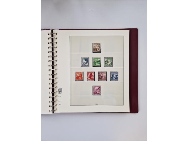 1872/1945, ungebrauchte und postfrische Sammlung, beginnend mit interessantem Teil Brustschilde, danach u.a. Mi.-Nr. 35a unge