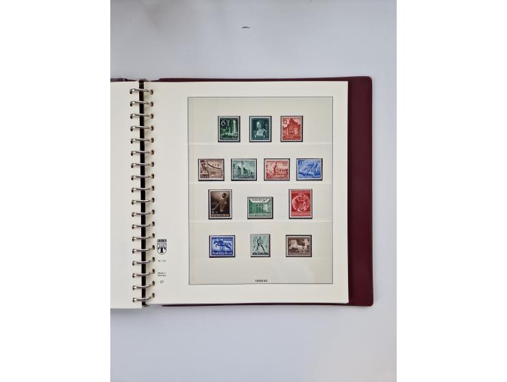 1872/1945, ungebrauchte und postfrische Sammlung, beginnend mit interessantem Teil Brustschilde, danach u.a. Mi.-Nr. 35a unge