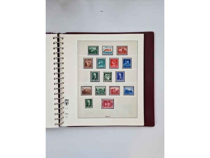 1872/1945, ungebrauchte und postfrische Sammlung, beginnend mit interessantem Teil Brustschilde, danach u.a. Mi.-Nr. 35a unge