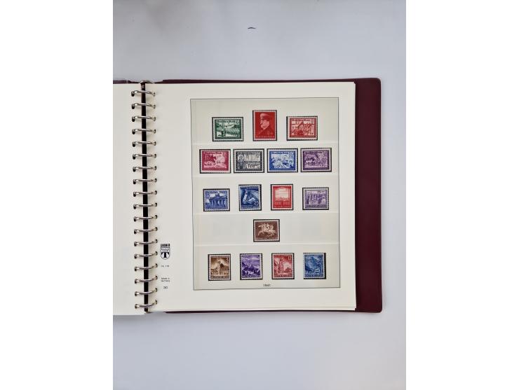 1872/1945, ungebrauchte und postfrische Sammlung, beginnend mit interessantem Teil Brustschilde, danach u.a. Mi.-Nr. 35a unge