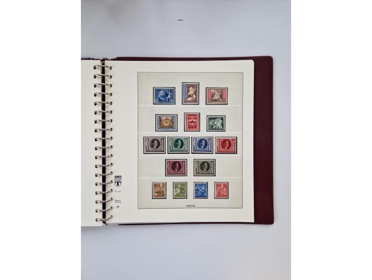 1872/1945, ungebrauchte und postfrische Sammlung, beginnend mit interessantem Teil Brustschilde, danach u.a. Mi.-Nr. 35a unge