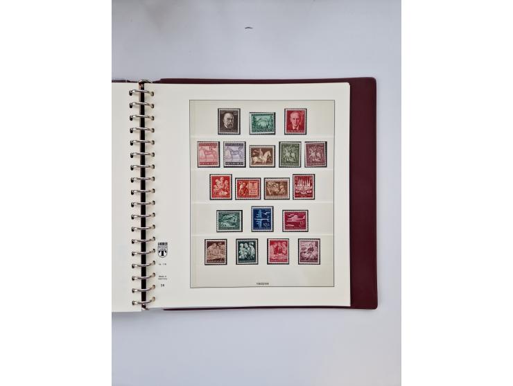 1872/1945, ungebrauchte und postfrische Sammlung, beginnend mit interessantem Teil Brustschilde, danach u.a. Mi.-Nr. 35a unge