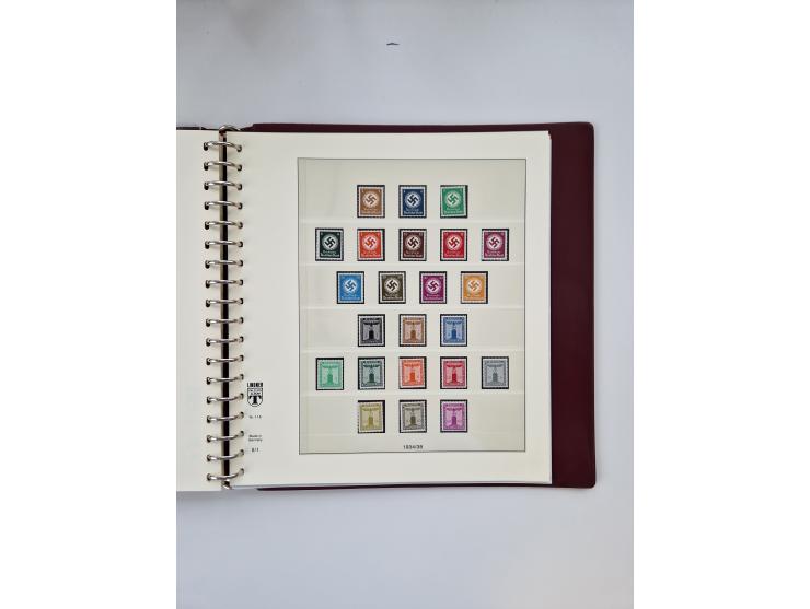 1872/1945, ungebrauchte und postfrische Sammlung, beginnend mit interessantem Teil Brustschilde, danach u.a. Mi.-Nr. 35a unge