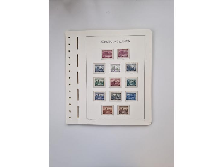 1872/1945, ungebrauchte und postfrische Sammlung, beginnend mit interessantem Teil Brustschilde, danach u.a. Mi.-Nr. 35a unge