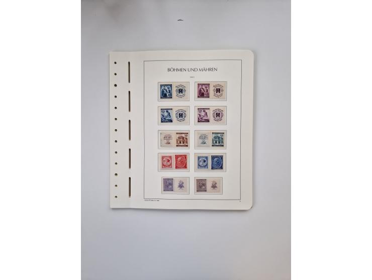 1872/1945, ungebrauchte und postfrische Sammlung, beginnend mit interessantem Teil Brustschilde, danach u.a. Mi.-Nr. 35a unge