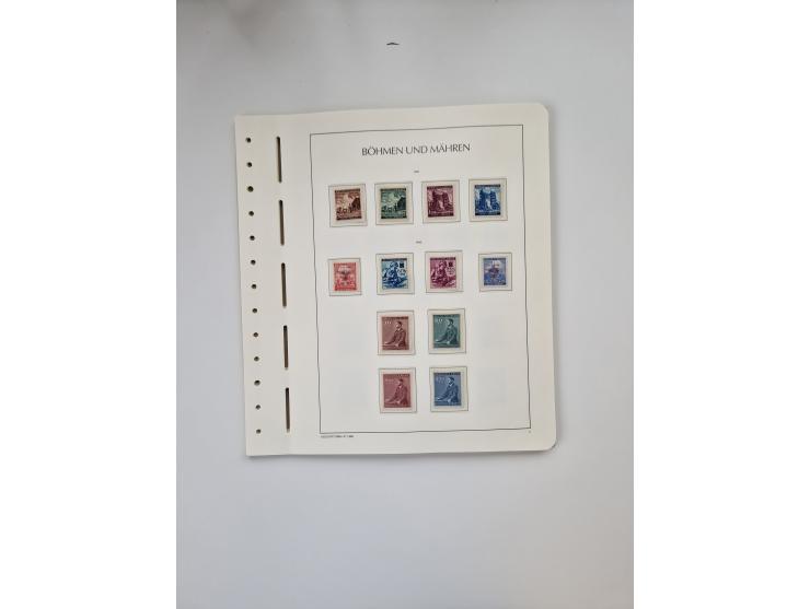 1872/1945, ungebrauchte und postfrische Sammlung, beginnend mit interessantem Teil Brustschilde, danach u.a. Mi.-Nr. 35a unge