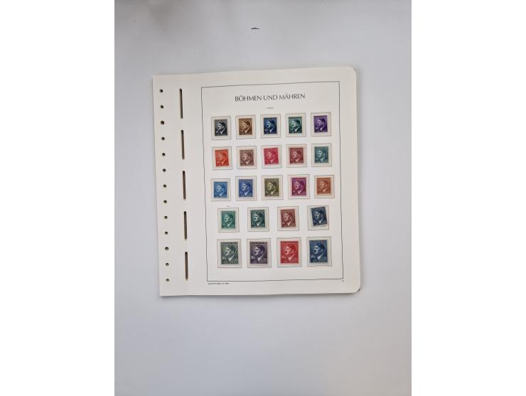 1872/1945, ungebrauchte und postfrische Sammlung, beginnend mit interessantem Teil Brustschilde, danach u.a. Mi.-Nr. 35a unge