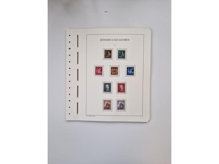 1872/1945, ungebrauchte und postfrische Sammlung, beginnend mit interessantem Teil Brustschilde, danach u.a. Mi.-Nr. 35a unge