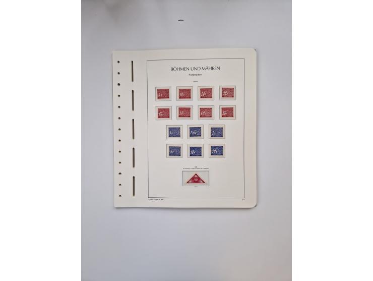 1872/1945, ungebrauchte und postfrische Sammlung, beginnend mit interessantem Teil Brustschilde, danach u.a. Mi.-Nr. 35a unge