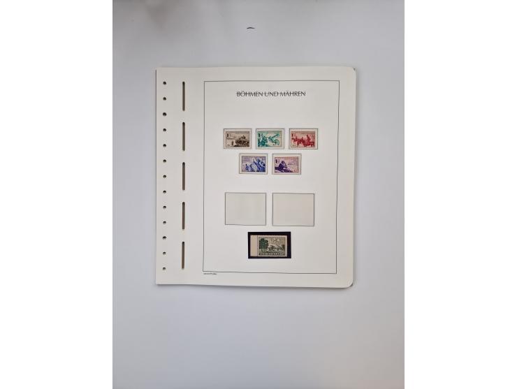 1872/1945, ungebrauchte und postfrische Sammlung, beginnend mit interessantem Teil Brustschilde, danach u.a. Mi.-Nr. 35a unge