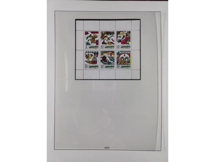 1948/2001, vorwiegend postfrische Sammlung, dabei Bund, Berlin und DDR in den Hauptnummern augenscheinlich komplett, außerdem