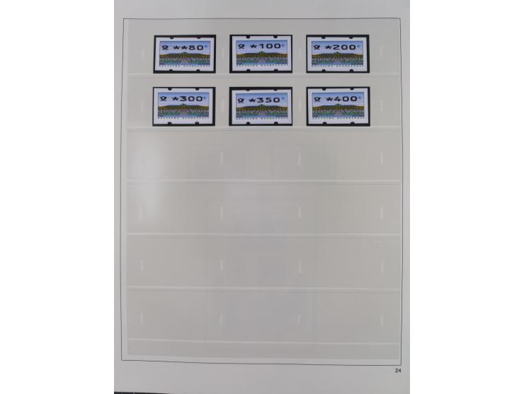 1948/2001, vorwiegend postfrische Sammlung, dabei Bund, Berlin und DDR in den Hauptnummern augenscheinlich komplett, außerdem