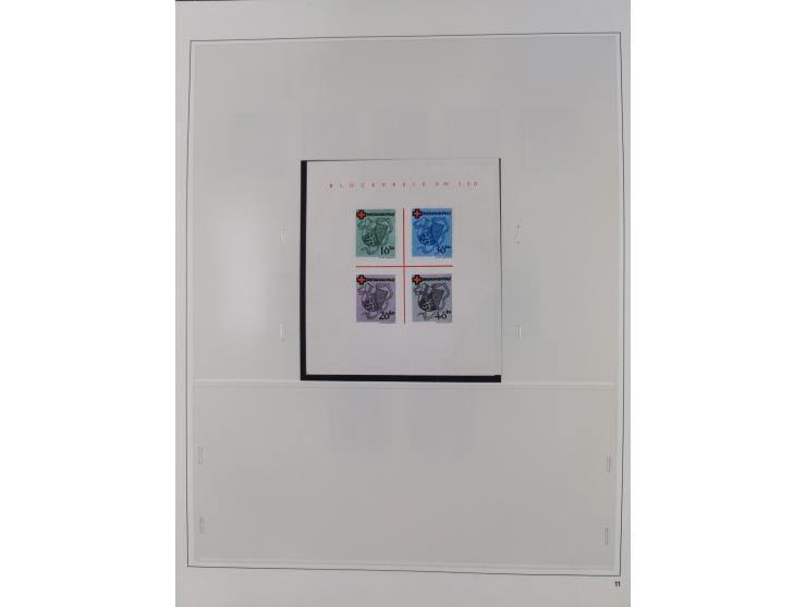 1948/2001, vorwiegend postfrische Sammlung, dabei Bund, Berlin und DDR in den Hauptnummern augenscheinlich komplett, außerdem