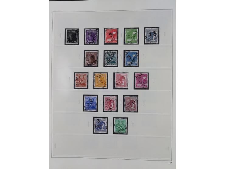 1948/2001, vorwiegend postfrische Sammlung, dabei Bund, Berlin und DDR in den Hauptnummern augenscheinlich komplett, außerdem