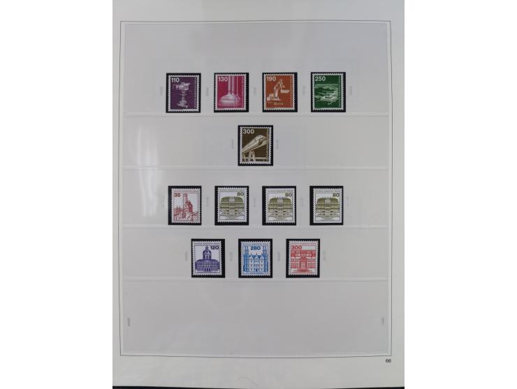 1948/2001, vorwiegend postfrische Sammlung, dabei Bund, Berlin und DDR in den Hauptnummern augenscheinlich komplett, außerdem