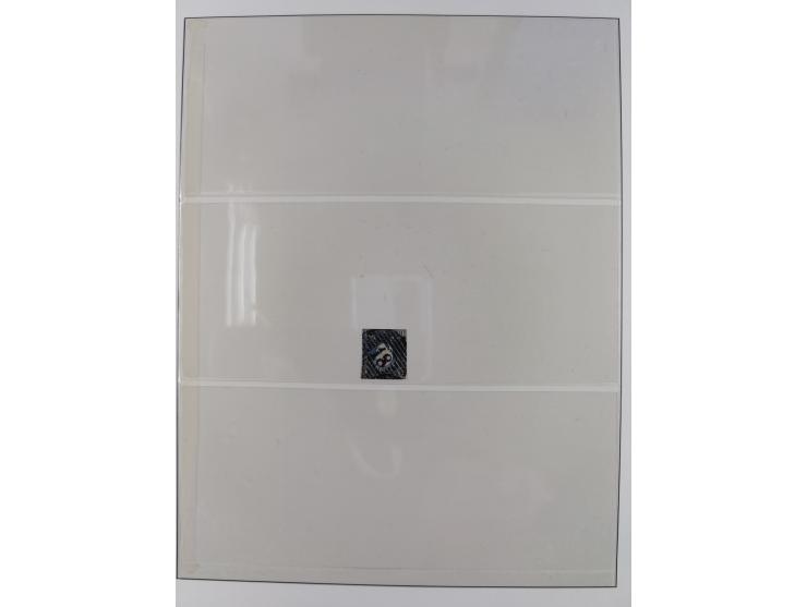 1850/67, gestempelte Sammlung mit 9 Briefen, dabei u.a. Mi. 1a und 12 (je Attest Jakubek)