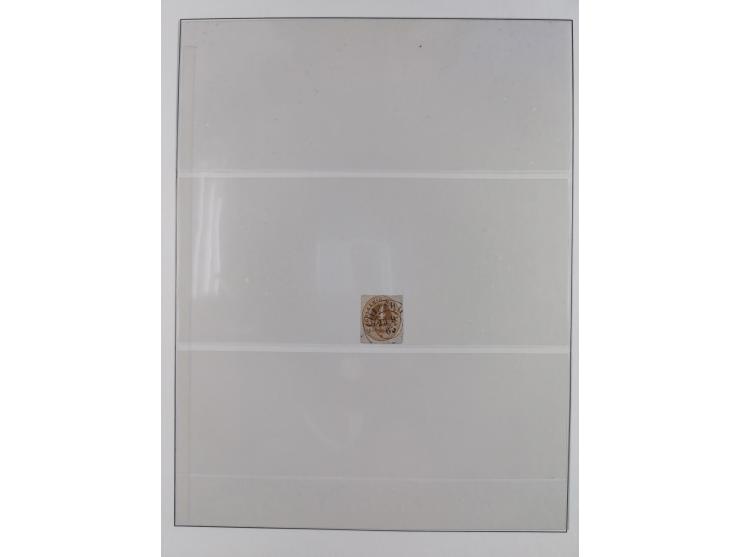 1850/67, gestempelte Sammlung mit 9 Briefen, dabei u.a. Mi. 1a und 12 (je Attest Jakubek)