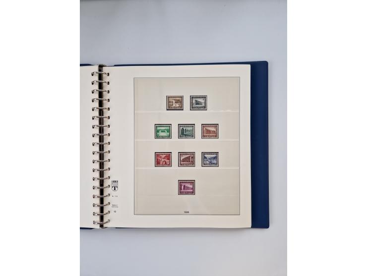 1933/45, meist postfrische, in den Hauptnummern augenscheinlich komplette, Sammlung, des Weiteren etwas Bes. WK. II inkl. Eis