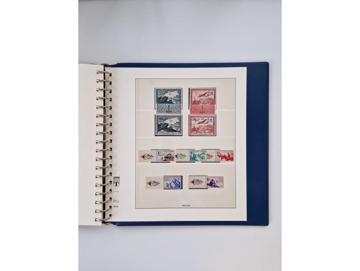 1933/45, meist postfrische, in den Hauptnummern augenscheinlich komplette, Sammlung, des Weiteren etwas Bes. WK. II inkl. Eis