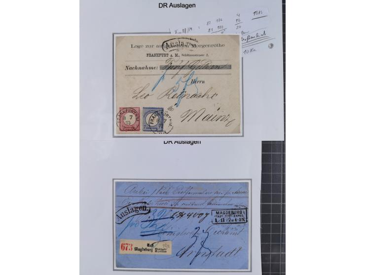 1850/2008, ungebraucht/postfrischer und gestempelter Bestand in Steckbüchern, eine gestempelte Teil-Sammlung in zwei Vordruck