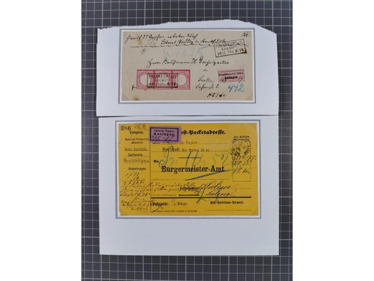 1850/2008, ungebraucht/postfrischer und gestempelter Bestand in Steckbüchern, eine gestempelte Teil-Sammlung in zwei Vordruck