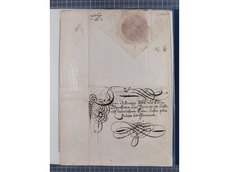 1850/67, hochwertige und sehr reichhaltige Sammlung, dabei Mi.-Nr. 1a linkes Randstück, farbrisch und kontrastreich mit deutl